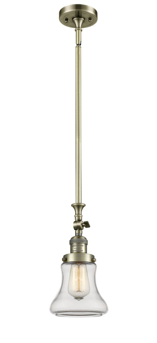 Innovations - 206-AB-G192 - One Light Mini Pendant - Franklin Restoration - Antique Brass