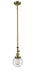 Innovations - 206-AB-G204-6 - One Light Mini Pendant - Franklin Restoration - Antique Brass