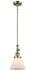 Innovations - 206-AB-G41-LED - LED Mini Pendant - Franklin Restoration - Antique Brass