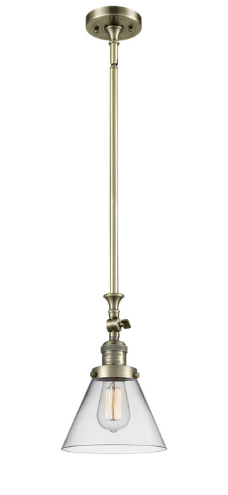 Innovations - 206-AB-G42-LED - LED Mini Pendant - Franklin Restoration - Antique Brass