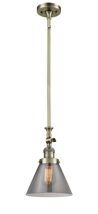Innovations - 206-AB-G43 - One Light Mini Pendant - Franklin Restoration - Antique Brass
