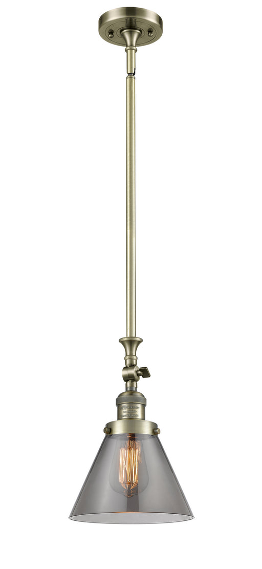 Innovations - 206-AB-G43 - One Light Mini Pendant - Franklin Restoration - Antique Brass