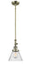 Innovations - 206-AB-G44 - One Light Mini Pendant - Franklin Restoration - Antique Brass