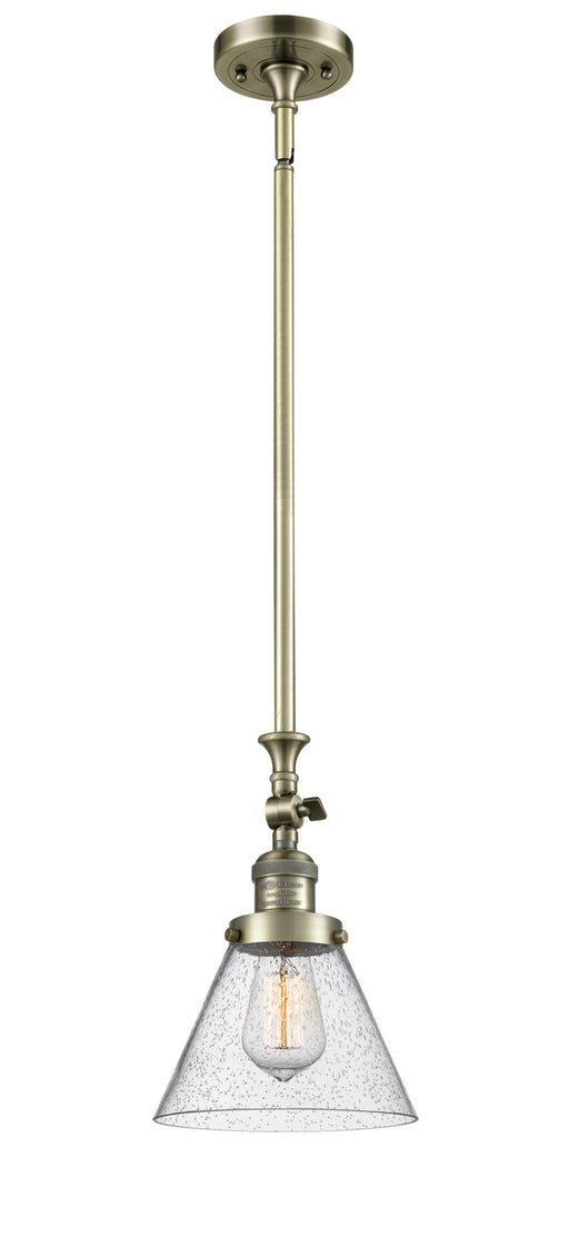 Innovations - 206-AB-G44-LED - LED Mini Pendant - Franklin Restoration - Antique Brass