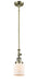 Innovations - 206-AB-G51-LED - LED Mini Pendant - Franklin Restoration - Antique Brass