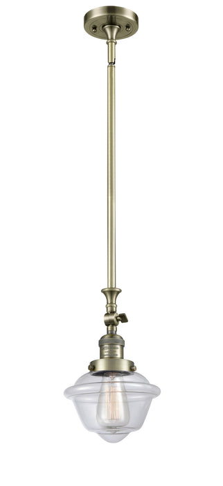 Innovations - 206-AB-G532 - One Light Mini Pendant - Franklin Restoration - Antique Brass