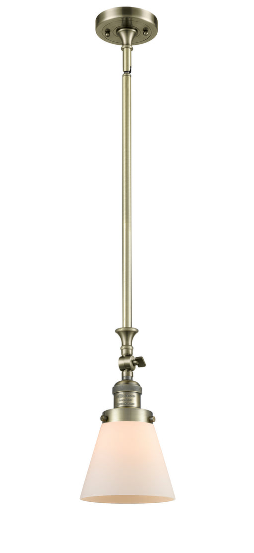 Innovations - 206-AB-G61 - One Light Mini Pendant - Franklin Restoration - Antique Brass