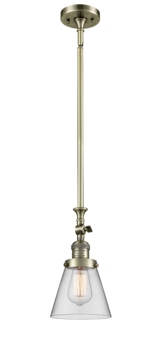 Innovations - 206-AB-G62 - One Light Mini Pendant - Franklin Restoration - Antique Brass