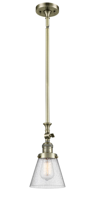 Innovations - 206-AB-G64 - One Light Mini Pendant - Franklin Restoration - Antique Brass