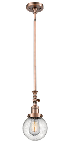 Franklin Restoration One Light Mini Pendant Antique Copper