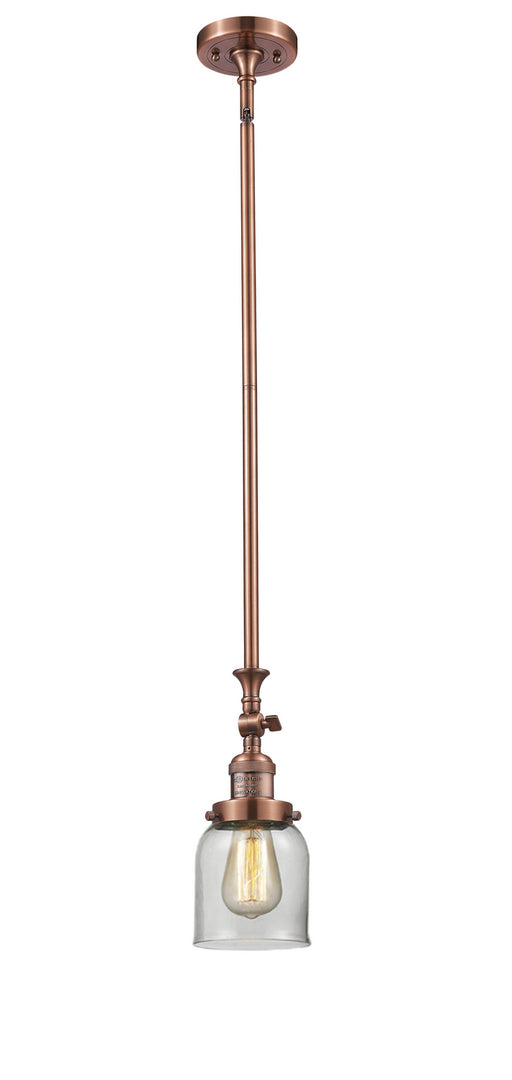 Innovations - 206-AC-G52-LED - LED Mini Pendant - Franklin Restoration - Antique Copper