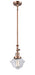 Innovations - 206-AC-G532 - One Light Mini Pendant - Franklin Restoration - Antique Copper