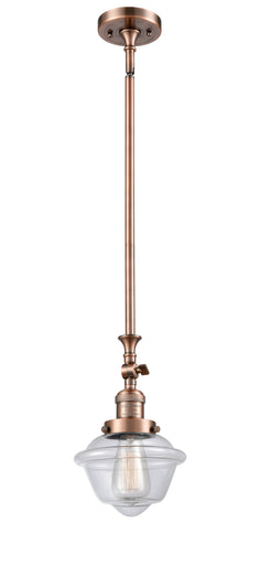 Franklin Restoration One Light Mini Pendant Antique Copper