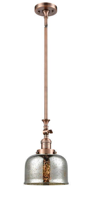 Innovations - 206-AC-G78 - One Light Mini Pendant - Franklin Restoration - Antique Copper