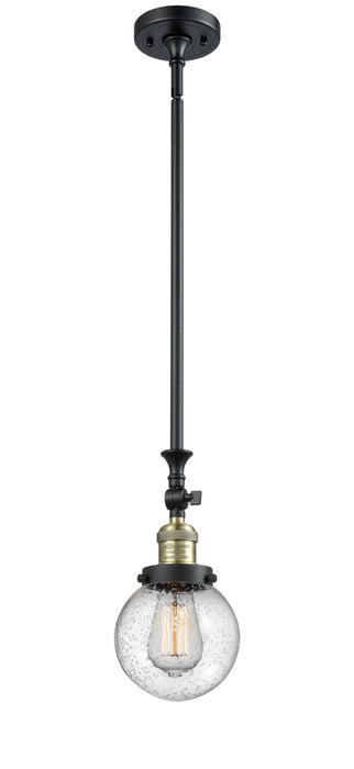 Innovations - 206-BAB-G204-6-LED - LED Mini Pendant - Franklin Restoration - Black Antique Brass