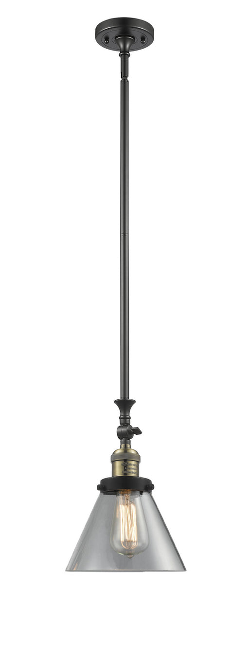 Innovations - 206-BAB-G42 - One Light Mini Pendant - Franklin Restoration - Black Antique Brass
