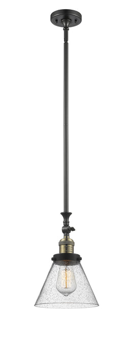 Innovations - 206-BAB-G44 - One Light Mini Pendant - Franklin Restoration - Black Antique Brass