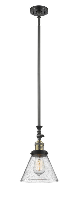 Innovations - 206-BAB-G44-LED - LED Mini Pendant - Franklin Restoration - Black Antique Brass