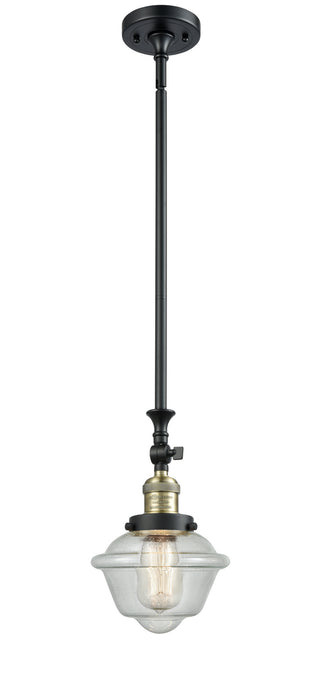 Innovations - 206-BAB-G534 - One Light Mini Pendant - Franklin Restoration - Black Antique Brass