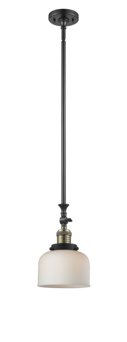 Innovations - 206-BAB-G71 - One Light Mini Pendant - Franklin Restoration - Black Antique Brass