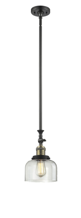 Innovations - 206-BAB-G72-LED - LED Mini Pendant - Franklin Restoration - Black Antique Brass