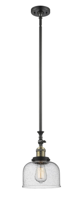 Innovations - 206-BAB-G74 - One Light Mini Pendant - Franklin Restoration - Black Antique Brass
