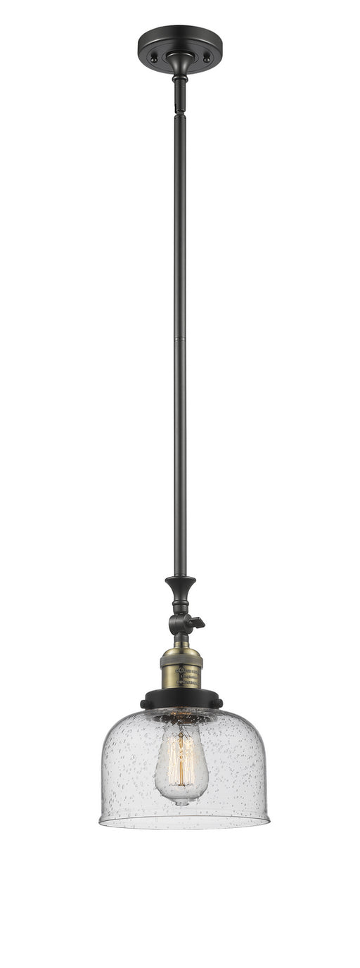 Innovations - 206-BAB-G74 - One Light Mini Pendant - Franklin Restoration - Black Antique Brass