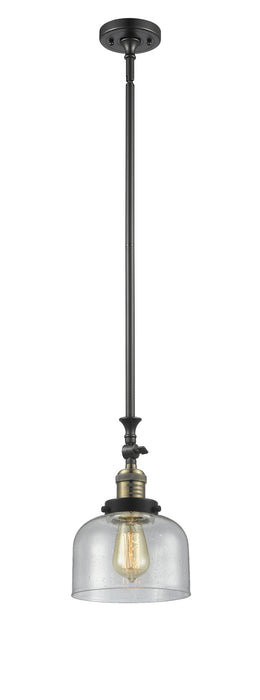 Innovations - 206-BAB-G74-LED - LED Mini Pendant - Franklin Restoration - Black Antique Brass