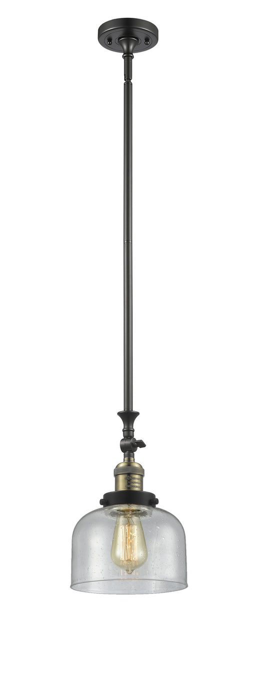 Innovations - 206-BAB-G74-LED - LED Mini Pendant - Franklin Restoration - Black Antique Brass