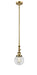 Innovations - 206-BB-G202-6 - One Light Mini Pendant - Franklin Restoration - Brushed Brass