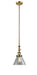 Innovations - 206-BB-G42-LED - LED Mini Pendant - Franklin Restoration - Brushed Brass