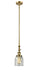 Innovations - 206-BB-G54-LED - LED Mini Pendant - Franklin Restoration - Brushed Brass
