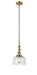Innovations - 206-BB-G72-LED - LED Mini Pendant - Franklin Restoration - Brushed Brass