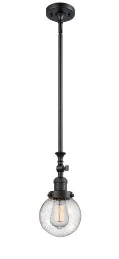 Franklin Restoration LED Mini Pendant Matte Black