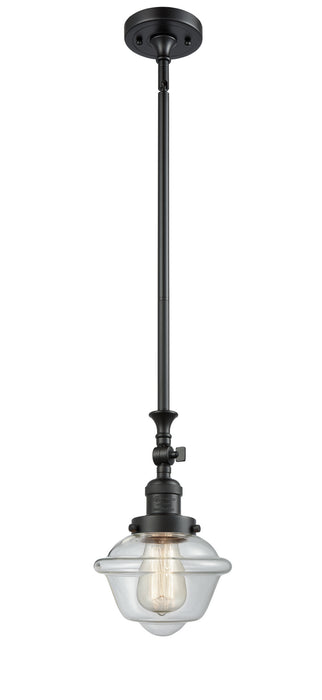 Innovations - 206-BK-G532 - One Light Mini Pendant - Franklin Restoration - Matte Black