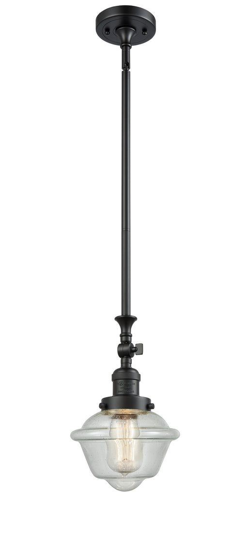 Innovations - 206-BK-G534 - One Light Mini Pendant - Franklin Restoration - Matte Black