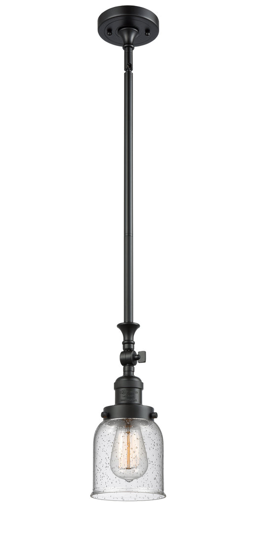 Innovations - 206-BK-G54-LED - LED Mini Pendant - Franklin Restoration - Matte Black