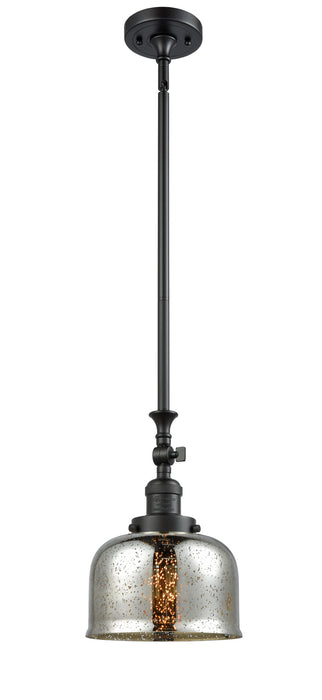 Innovations - 206-BK-G78 - One Light Mini Pendant - Franklin Restoration - Matte Black