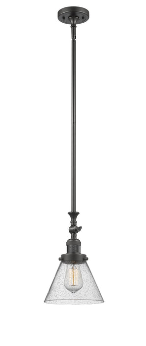 Innovations - 206-OB-G44-LED - LED Mini Pendant - Franklin Restoration - Oil Rubbed Bronze