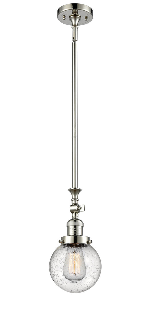 Innovations - 206-PN-G204-6-LED - LED Mini Pendant - Franklin Restoration - Polished Nickel