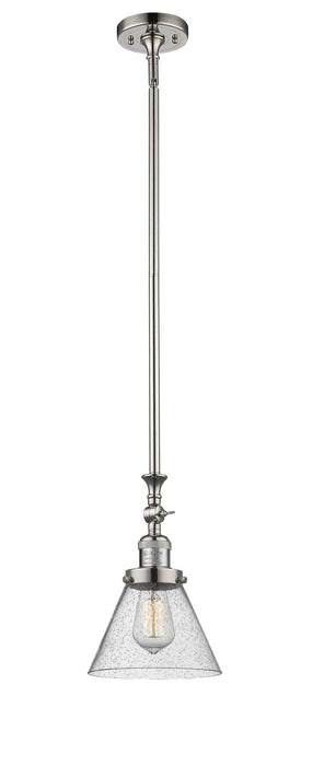 Innovations - 206-PN-G44-LED - LED Mini Pendant - Franklin Restoration - Polished Nickel