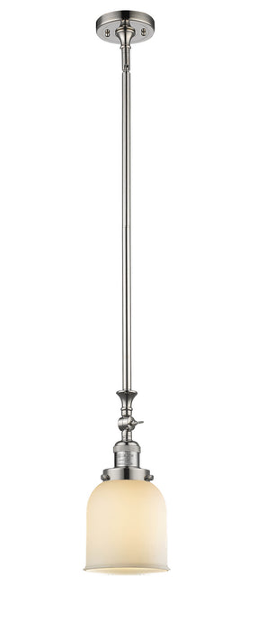 Innovations - 206-PN-G51-LED - LED Mini Pendant - Franklin Restoration - Polished Nickel