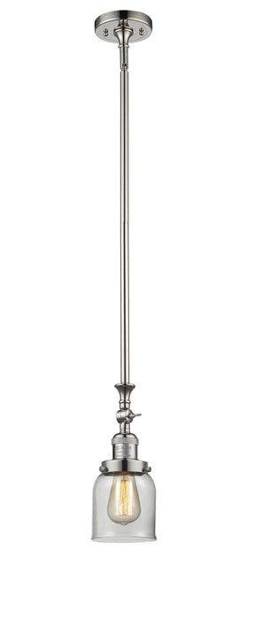 Innovations - 206-PN-G52-LED - LED Mini Pendant - Franklin Restoration - Polished Nickel