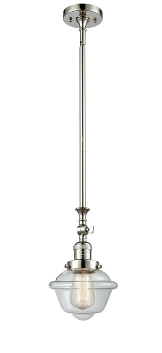 Innovations - 206-PN-G532 - One Light Mini Pendant - Franklin Restoration - Polished Nickel