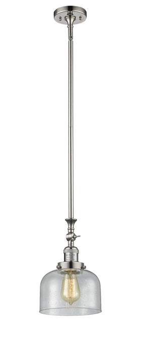 Innovations - 206-PN-G74-LED - LED Mini Pendant - Franklin Restoration - Polished Nickel