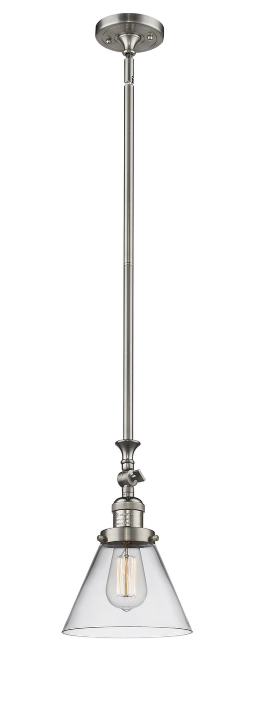 Innovations - 206-SN-G42-LED - LED Mini Pendant - Franklin Restoration - Brushed Satin Nickel