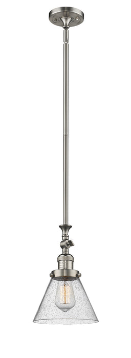 Innovations - 206-SN-G44-LED - LED Mini Pendant - Franklin Restoration - Brushed Satin Nickel