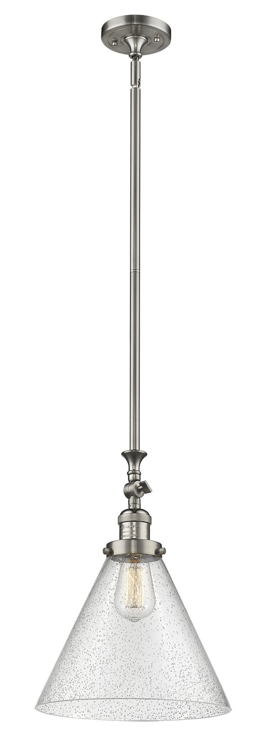 Innovations - 206-SN-G44-L-LED - LED Mini Pendant - Franklin Restoration - Brushed Satin Nickel