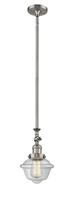 Innovations - 206-SN-G532 - One Light Mini Pendant - Franklin Restoration - Brushed Satin Nickel