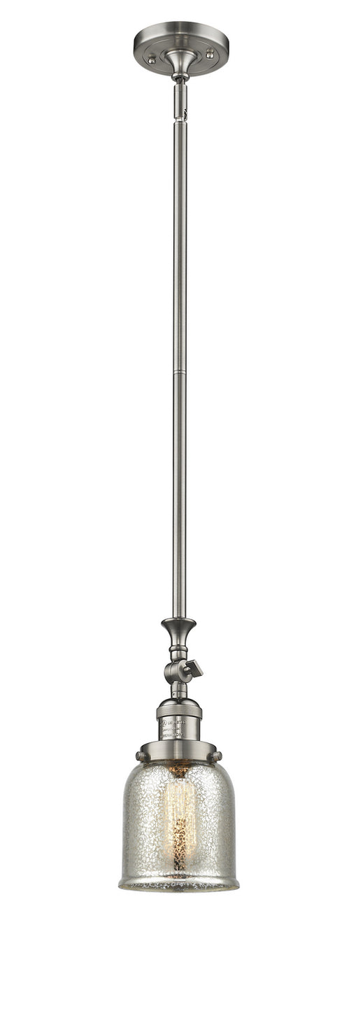Innovations - 206-SN-G58 - One Light Mini Pendant - Franklin Restoration - Brushed Satin Nickel